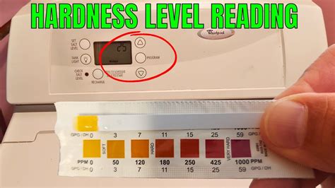 how to test for water softness|check my water hardness.